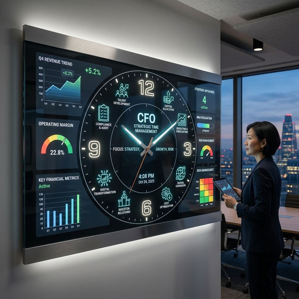 CFO'nun Zamanı Nereye Gitmeli? Stratejik vs. Operasyonel